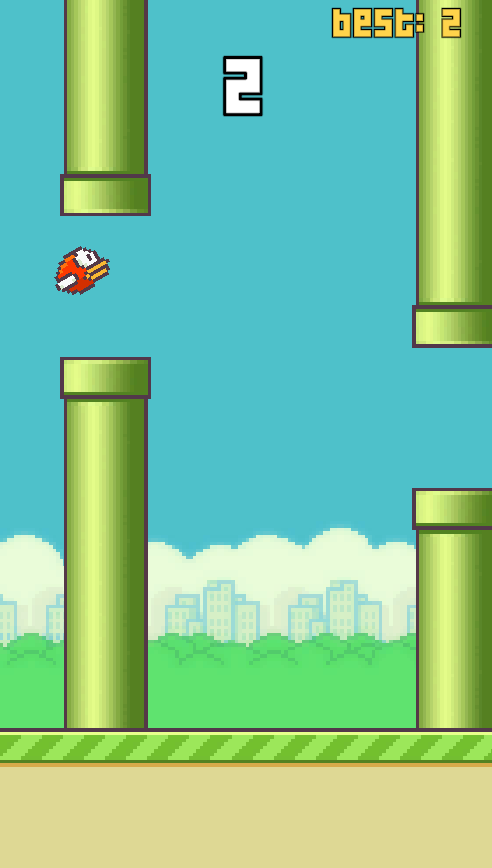 Flappy Bird Clone made in Unity