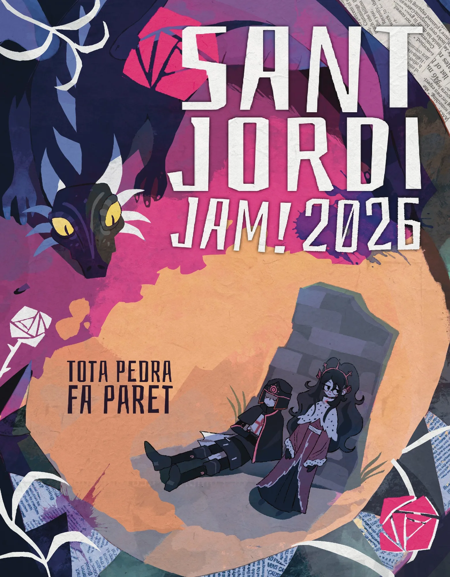 Sant Jordi Game Jam 2026 Poster