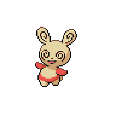 Image of the empty Godosters base sprite (PokeAPI)
