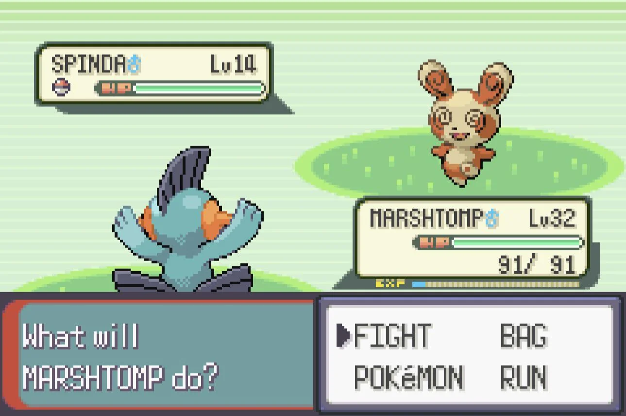 Original Spinda from Pokémon Emerald