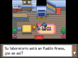 Spanish dialogue inside the protagonist’s house