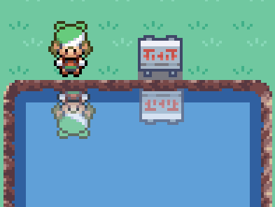 Godot Pixel Water Reflection Shader